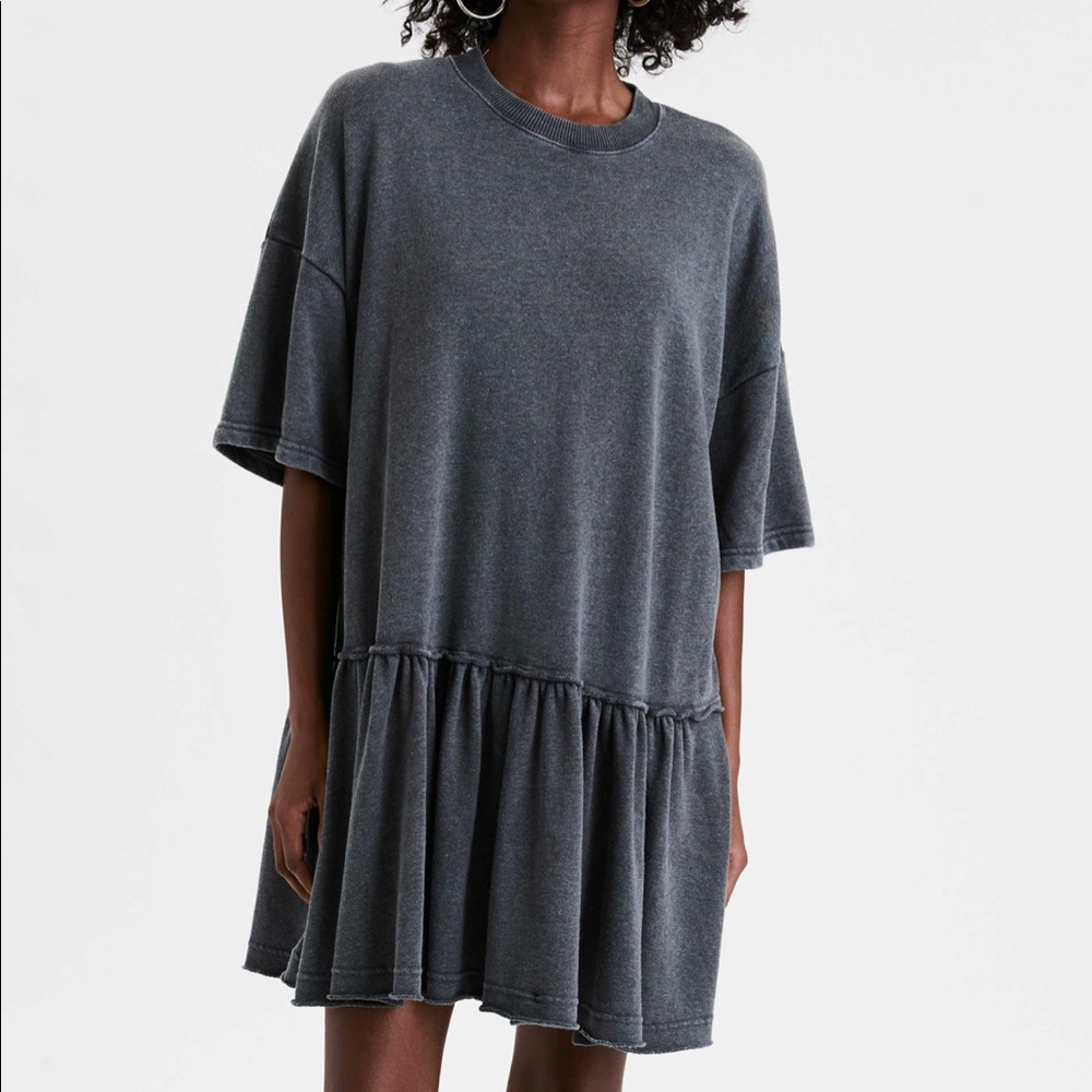 AE Oversized Fleece Babydoll Dress